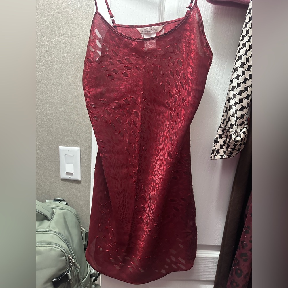 Lingerie slip red sleepwear intimates